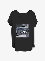 Marvel the Falcon and Winter Soldier Watching Girls T-Shirt Plus