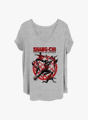 Marvel Shang-Chi and the Legend of Ten Rings Crane Fist Girls T-Shirt Plus