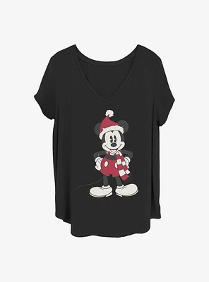 Disney Mickey Mouse Hat Girls T-Shirt Plus
