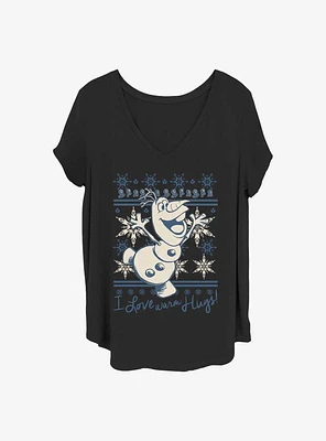 Disney Frozen Hooray Snow Girls T-Shirt Plus