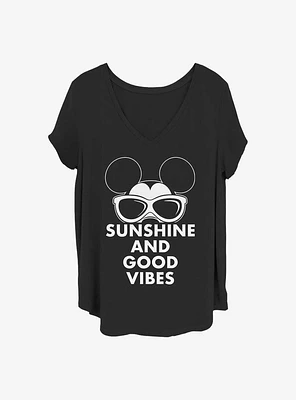 Disney Mickey Mouse Sunshine Girls T-Shirt Plus