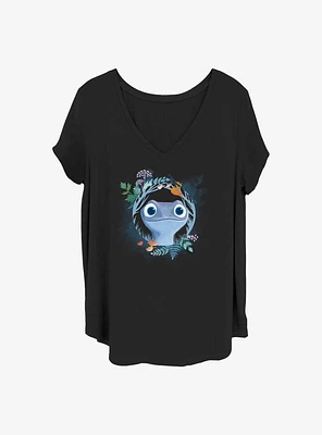 Disney Frozen 2 Watercolor Salamander Girls T-Shirt Plus