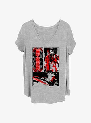 Marvel Shang-Chi and the Legend of Ten Rings Sequence Girls T-Shirt Plus