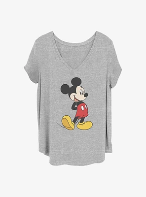 Disney Mickey Mouse Traditional Girls T-Shirt Plus