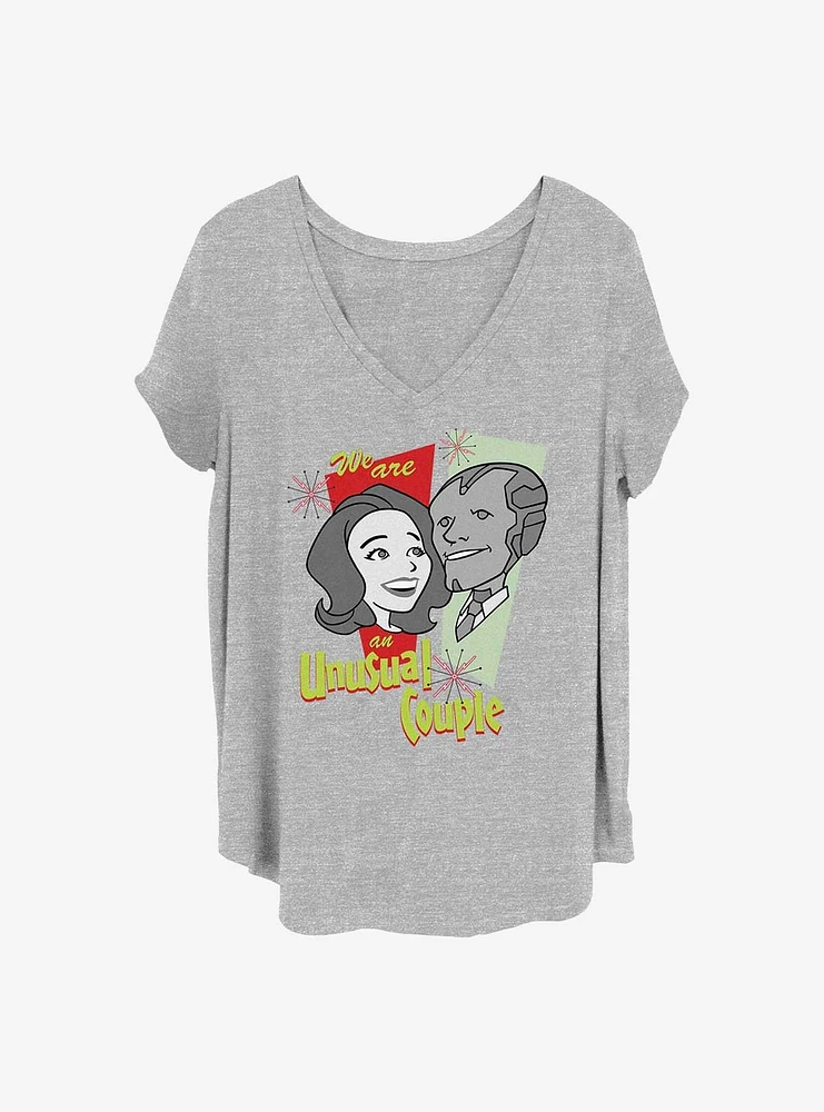 Marvel WandaVision Paired Couple Girls T-Shirt Plus