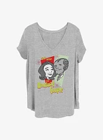 Marvel WandaVision Paired Couple Girls T-Shirt Plus