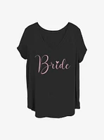 Disney Minnie Mouse Bride Girls T-Shirt Plus