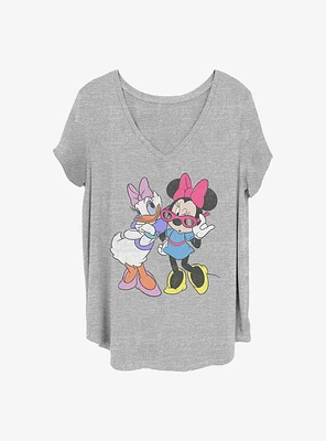 Disney Minnie Mouse & Daisy Duck Just Gals Girls T-Shirt Plus
