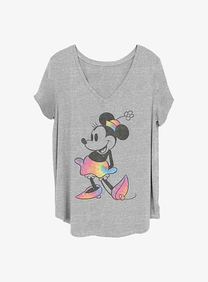 Disney Minnie Mouse Tie Dye Girls T-Shirt Plus