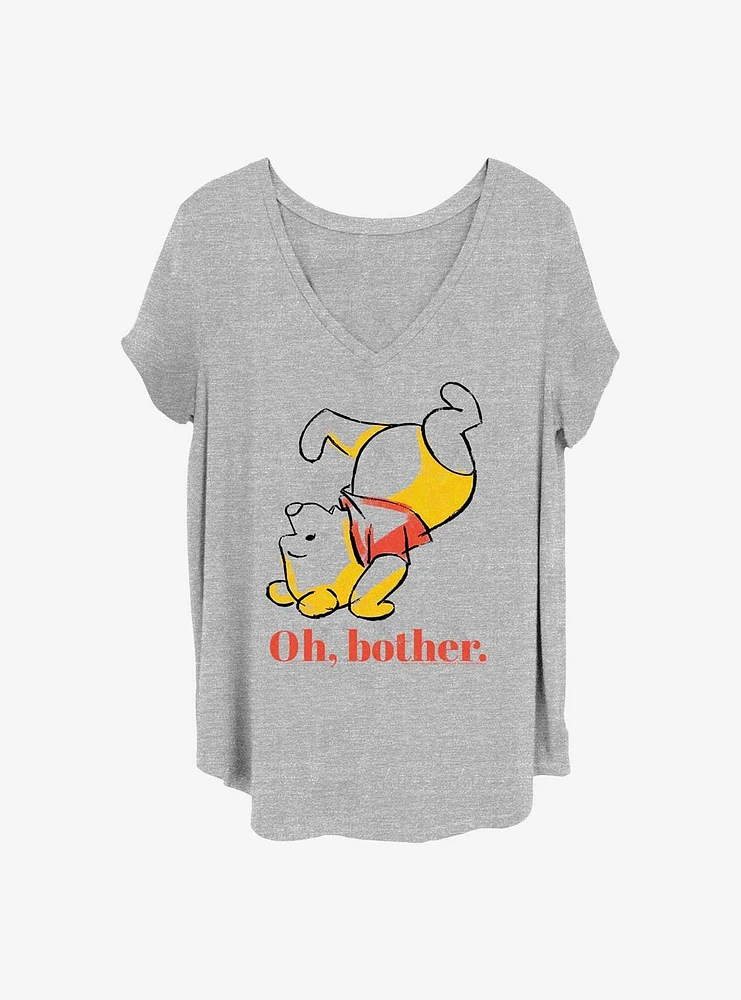 Disney Winnie The Pooh Oh Bother Bear Girls T-Shirt Plus