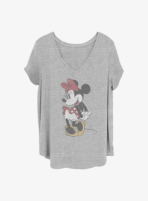 Disney Minnie Mouse Vintage Girls T-Shirt Plus