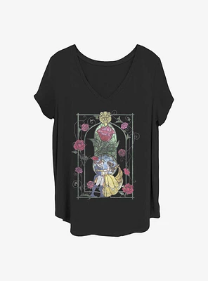 Disney Beauty and the Beast Dance Girls T-Shirt Plus