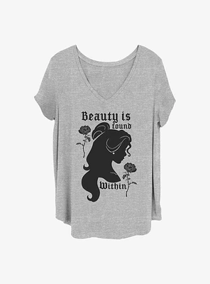 Disney Beauty and the Beast Belle Within Girls T-Shirt Plus