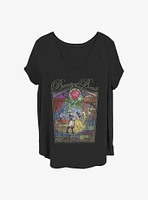 Disney Beauty and the Beast Story Girls T-Shirt Plus