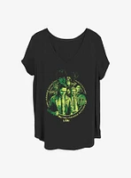 Marvel Loki Agents Of Time Girls T-Shirt Plus