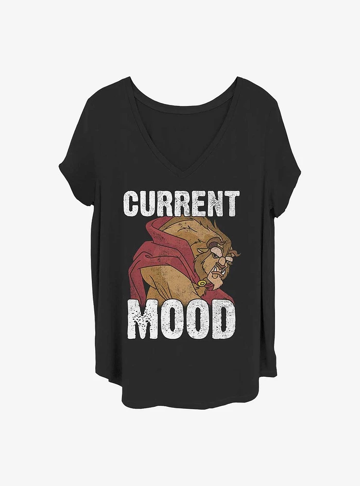 Disney Beauty and the Beast Current Mood Girls T-Shirt Plus