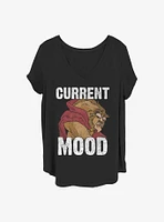 Disney Beauty and the Beast Current Mood Girls T-Shirt Plus