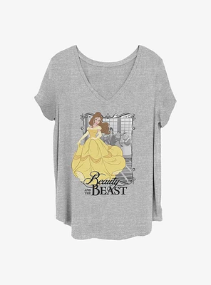 Disney Beauty and the Beast Dancing Girls T-Shirt Plus