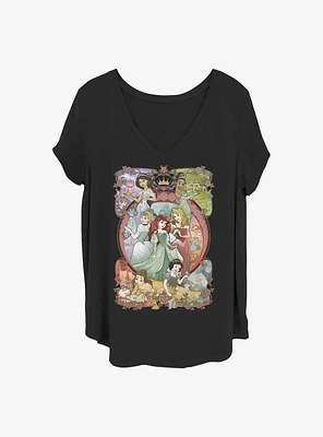 Disney Princesses Princess Power Girls T-Shirt Plus