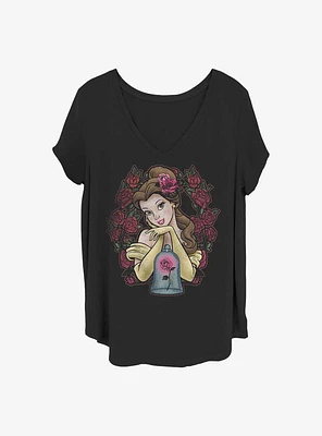 Disney Beauty and the Beast Rose Bell Girls T-Shirt Plus