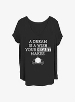 Disney Cinderella Dream Wish Girls T-Shirt Plus