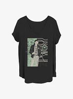 Marvel Loki Clocks Ticking Girls T-Shirt Plus