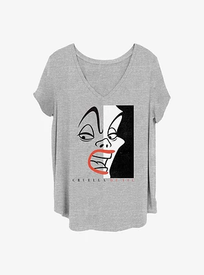Disney Cruella Cover Girls T-Shirt Plus