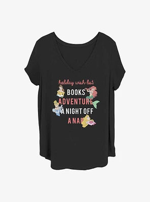 Disney Princesses Wish List Girls T-Shirt Plus