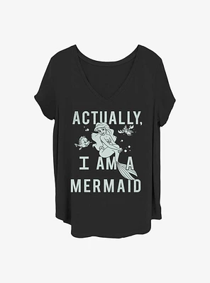 Disney The Little Mermaid Actual Girls T-Shirt Plus