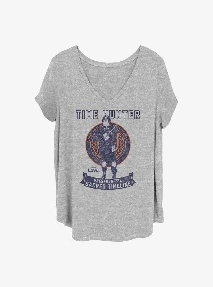 Marvel Loki Hunter Collegiate Girls T-Shirt Plus