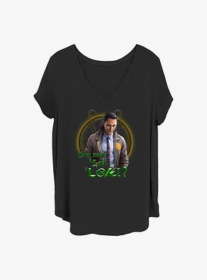 Marvel Loki Makes Girls T-Shirt Plus