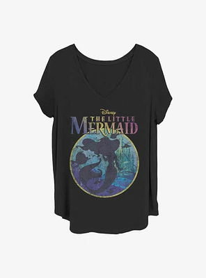 Disney The Little Mermaid Under Sea Girls T-Shirt Plus