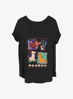 Disney The Lion King Cubs Girls T-Shirt Plus