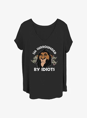 Disney The Lion King Surly Scar Girls T-Shirt Plus