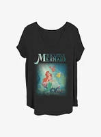 Disney The Little Mermaid Trio Girls T-Shirt Plus