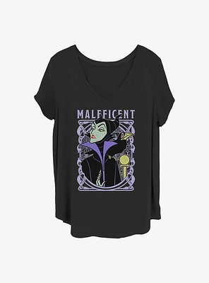 Disney Maleficent Framed Girls T-Shirt Plus