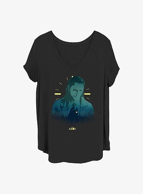 Marvel Loki Time Girls T-Shirt Plus
