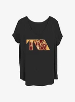 Marvel Loki Time Badge Girls T-Shirt Plus