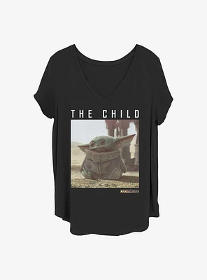 Star Wars The Mandalorian Child Girls T-Shirt Plus