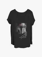 Star Wars The Mandalorian Hero Shot Girls Plus T-Shirt