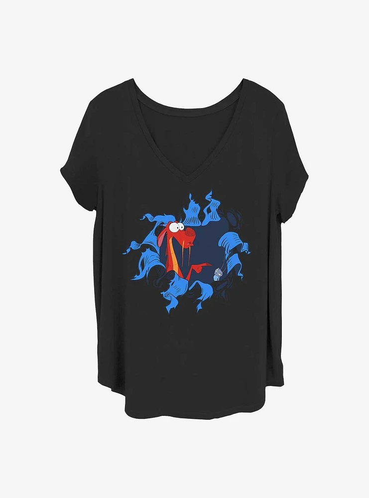 Disney Mulan Oh Mushu Girls T-Shirt Plus