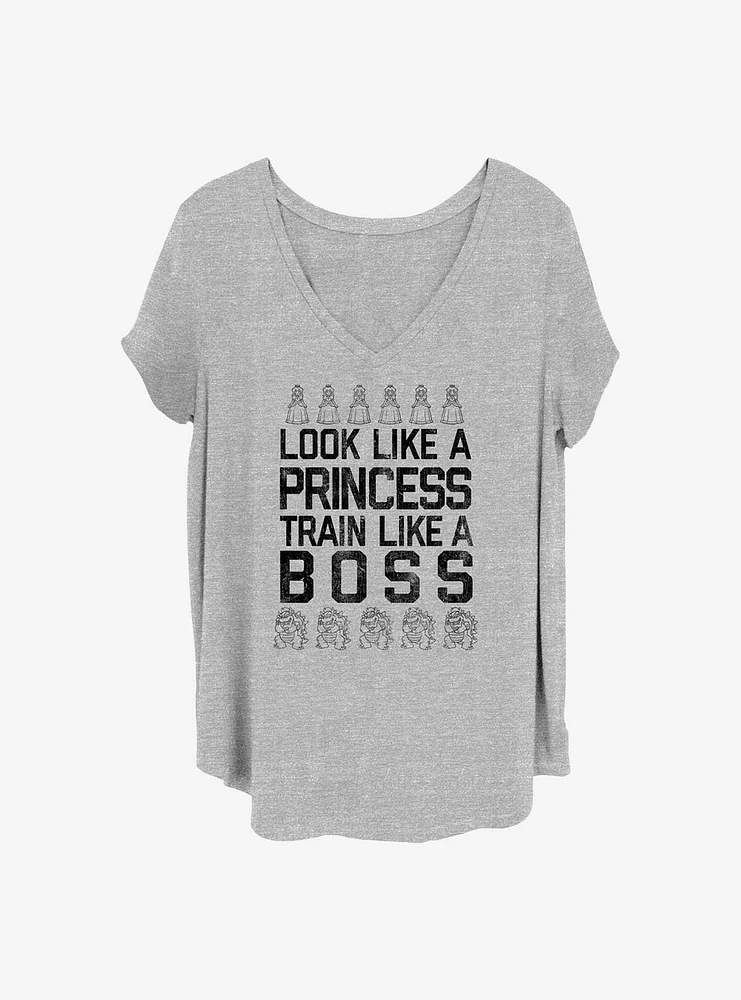 Nintendo Boss Princess  Girls T-Shirt Plus