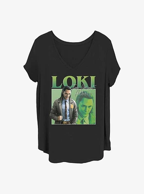 Marvel Loki TVA Girls T-Shirt Plus