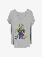 Disney Sleeping Beauty Dragon Form Girls T-Shirt Plus