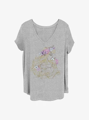 Disney Sleeping Beauty Shimmering Girls T-Shirt Plus
