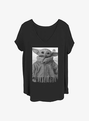 Star Wars The Mandalorian Only One Girls T-Shirt Plus