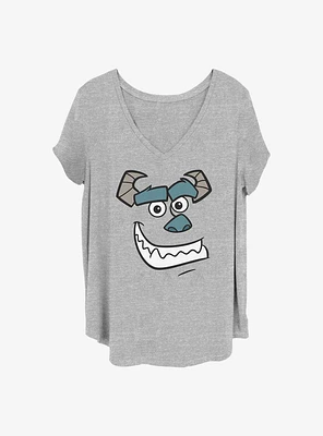 Disney Pixar Monsters University Sullys Face Girls T-Shirt Plus