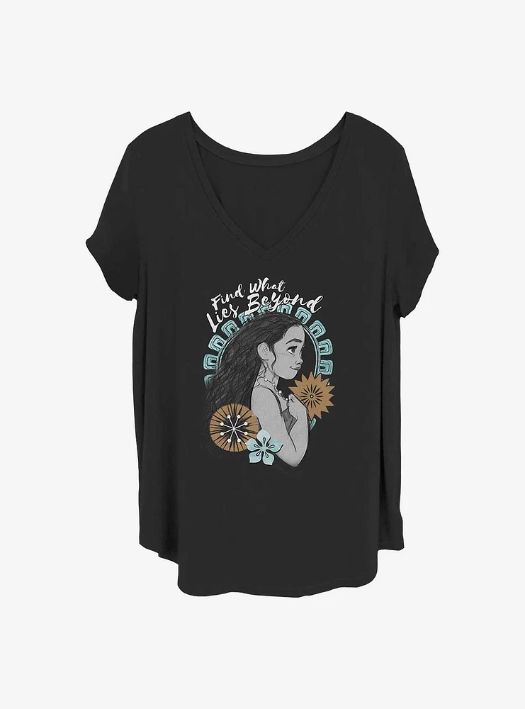 Disney Moana Lies Beyond Girls T-Shirt Plus