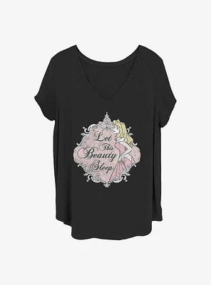 Disney Sleeping Beauty Let This Sleep Girls T-Shirt Plus