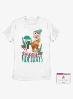 DIsney Snow White and the Seven Dwarfs Bashful Christmas Girls T-Shirt Plus